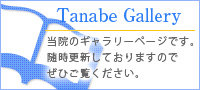 Tanabe Gallery 当院のギャラリーページです。随時更新しておりますのでぜひご覧くださいませ。